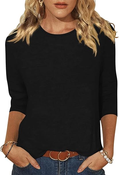 Limited Time Deal – 53% OFF EADINVE Women’s Casual 3/4 Sleeve T-Shirt – Now $9.48