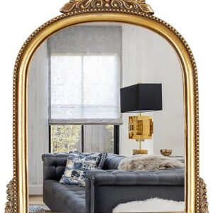 Gold Ornate Baroque Mirror