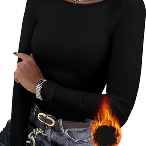 WIHOLL Long Sleeve Thermal Shirt for Women