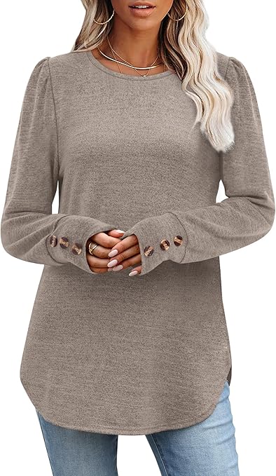 Limited time deal 33% off Long Sleeve Shirts for Women