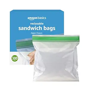 Amazon Basics Sandwich Storage Bags,