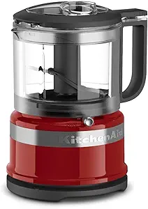 KitchenAid KFC3516ER 3.5 Cup Food Chopper, Empire Red,
