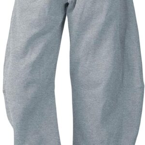 SeekMe Women's Barrel Leg Sweatpant