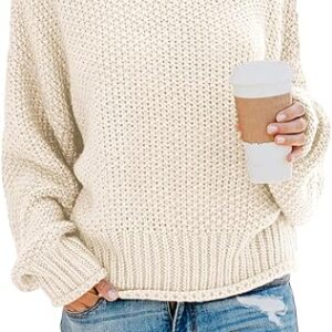 Womens  Long Sleeve Sweaters Pullover Outerwear