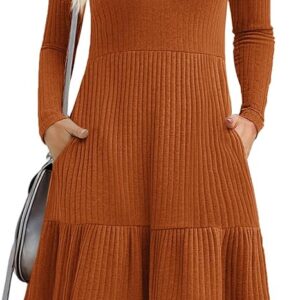 Zeagoo Womens Long Sleeve Fall Dresses