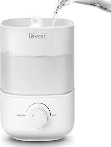LEVOIT Top Fill Humidifiers for Bedroom, 2.5L Tank for Large Room,