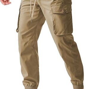 JMIERR Men's Casual Cargo Joggers Pants