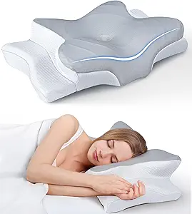 Ultra Pain Relief Cooling Pillow for Neck Support