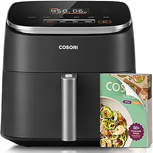 Cosori 9-in-1 TurboBlaze Air Fryer 6 Qt, Premium Ceramic Coating