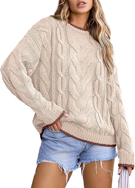 EVALESS Sweaters for Women Trendy
