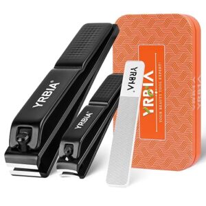 Nail Clippers with Glass Nail File