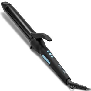 Bio Ionic Long Barrel Styler,Curling Iron with Moisture Heat Technology