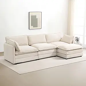 ROWHY Oversized Modular Sectional Sofa with Movable