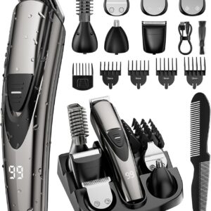 SHPAVVER Beard Trimmer for Men: Professional Barber Hair Clippers