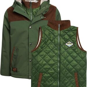 Volcom Boys 3-in-1 Parka System - Waterproof Heavyweight Boys