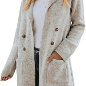CiCiBird Women Fall Long Cardigan Sweater