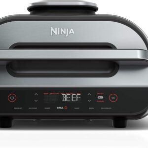 Ninja | Indoor Grill and Air Fryer| Foodi Smart XL | 6-in-1 Grill,