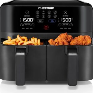 Chefman TurboFry Touch Dual Air Fryer,