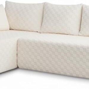 Hobestluk Sectional Sofa Couch, L-Shape Couch 3 Seater Couches for Living Room,