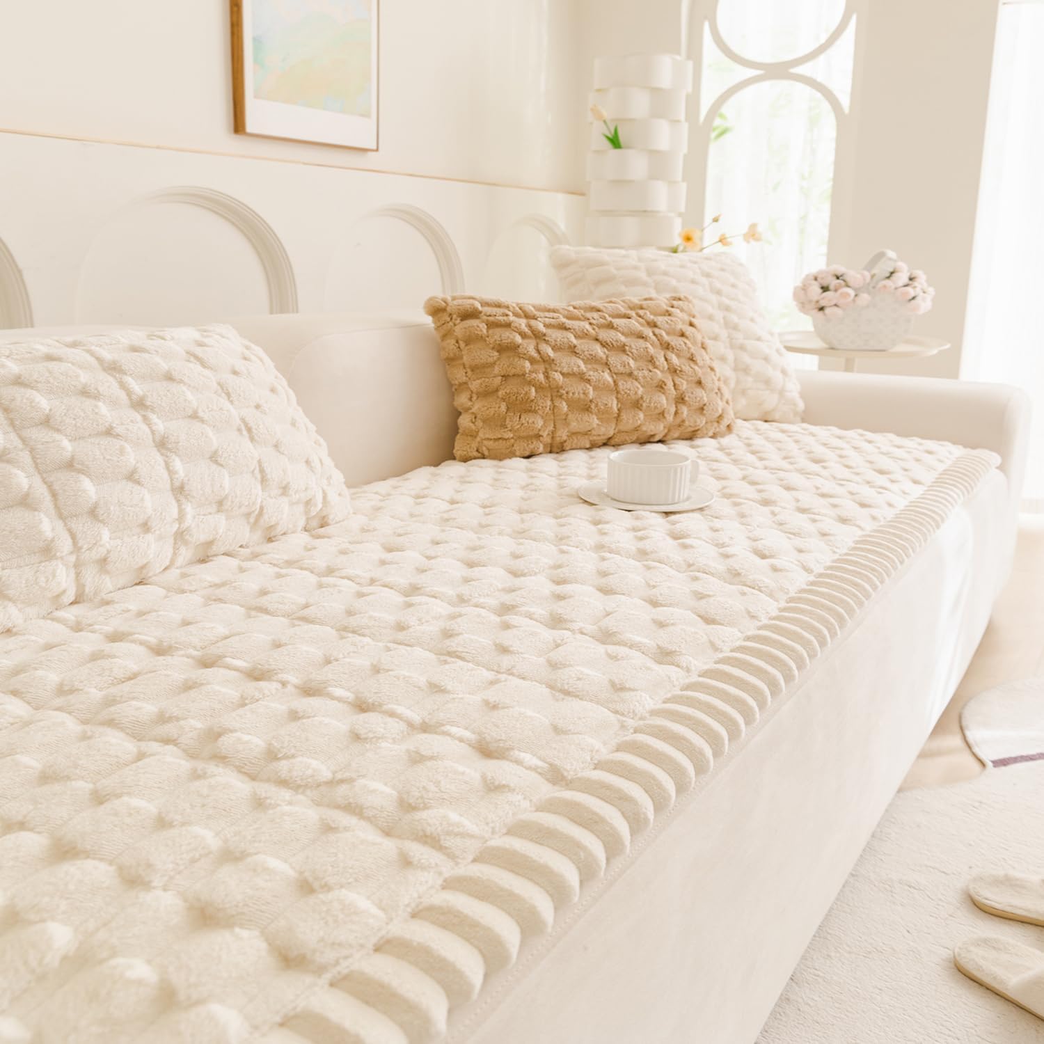 Pet Couch Cover for Dogs Washable Pet-Friendly Dog Sofa