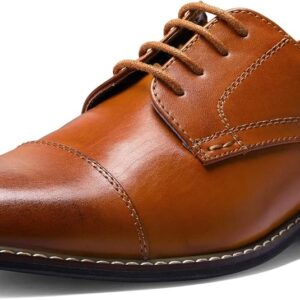 Men's Dress Shoes Formal Business Classic Lace Up Wingtip Oxford Shoes