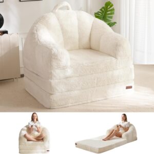 MAXYOYO Folding Sofa Bed, 2 in 1 Convertible Sofa